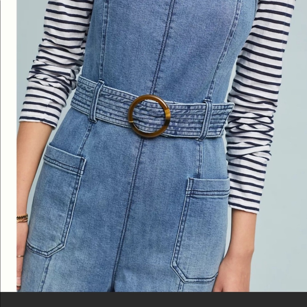 Anthropologie Pilcro denim jumpsuit